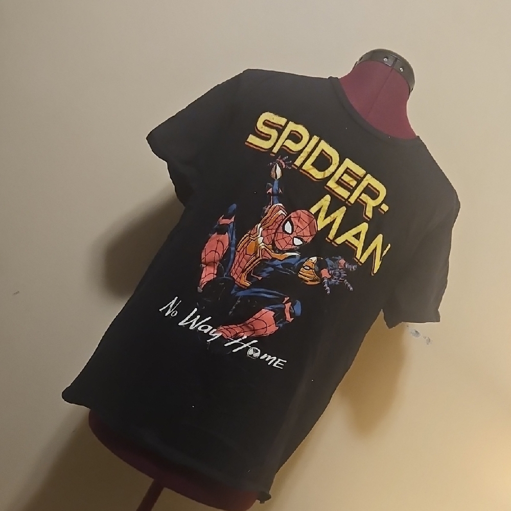 Marvel Black Cotton T-Shirt
